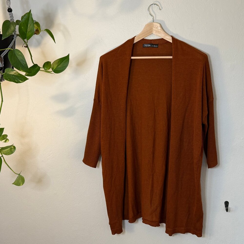 Open-Front Cardigan